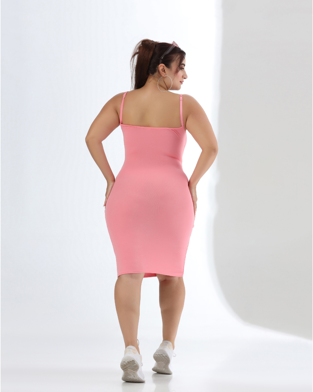 Pink Skater Dress | Lounge Collection