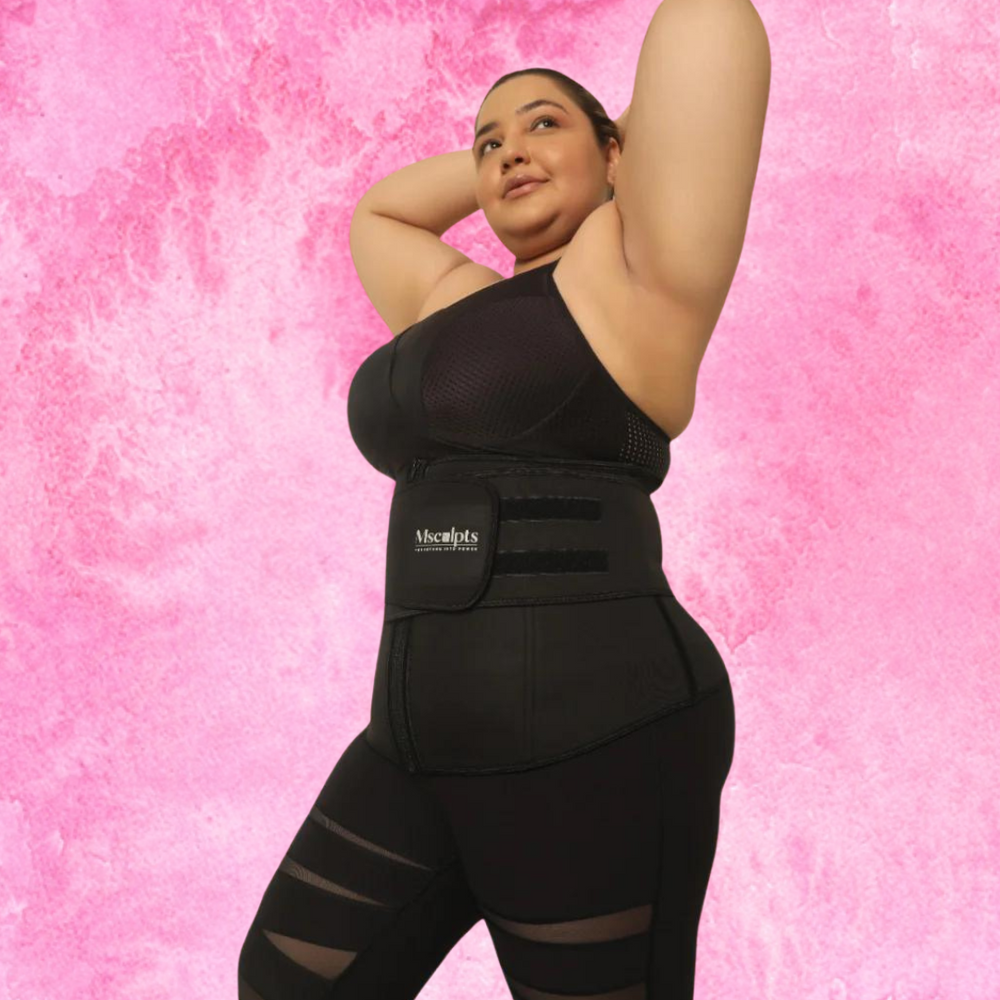 PowerPlus Waist Trainer with Fast Shipping for Quick Results Msculpts India